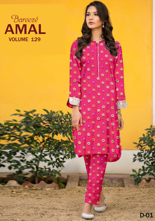 BAREEZ AMAL VOLUME 2PC SUIT 15