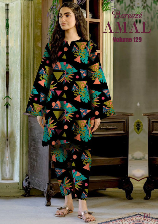 BAREEZ AMAL VOLUME 2PC SUIT 13