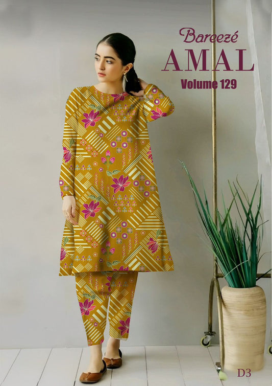 BAREEZ AMAL VOLUME 2PC SUIT 09