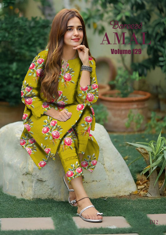 BAREEZ AMAL VOLUME 2PC SUIT 16